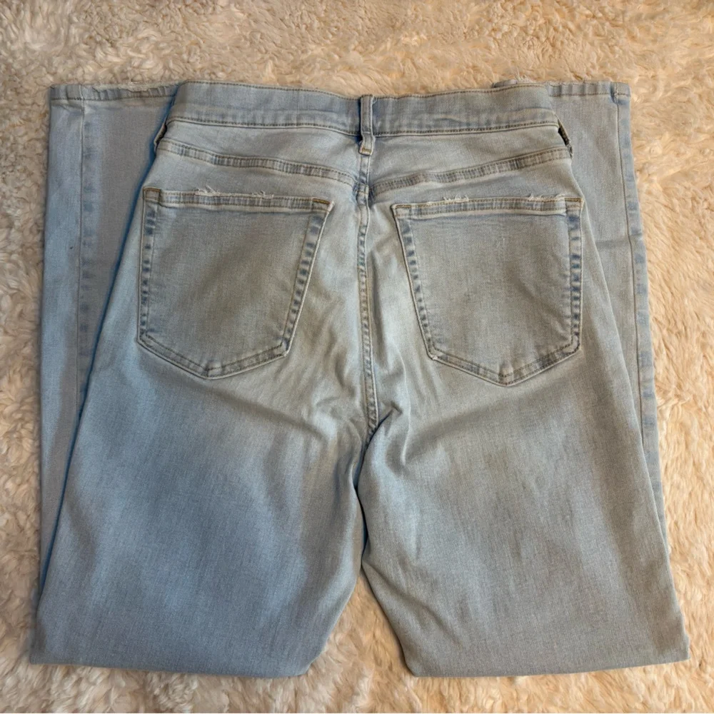 Topshop Light Blue High Rise Jamie Skinny Jeans